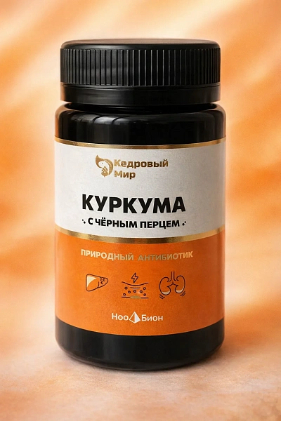 Куркума с черным перцем