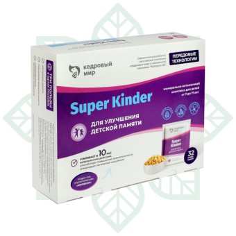 SuperKinder детские фитовитамины для улучшения памяти